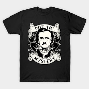 Poe-Tic Mystery - Edgar Allan Poe - Nevermore T-Shirt